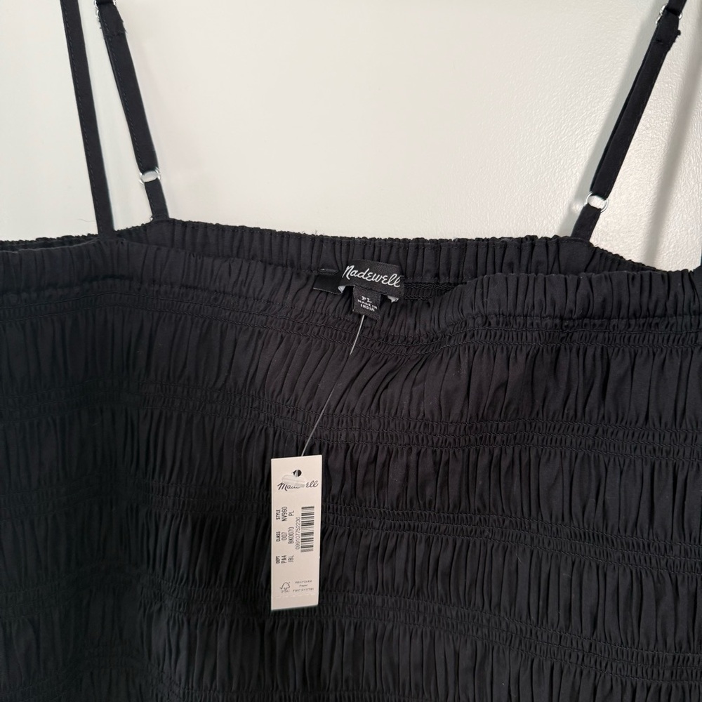 NWT Madewell - Smocked Maxi Dress - Petite Large - Picture 2 of 5
